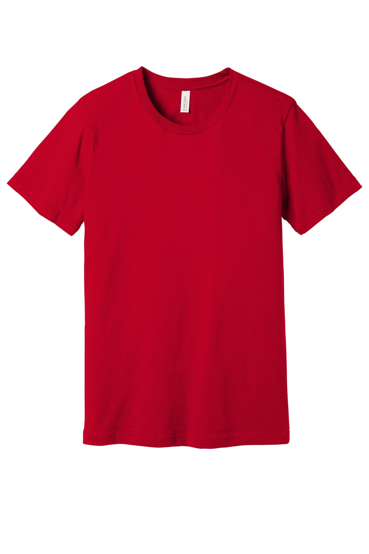 BELLA+CANVAS  Unisex Jersey Short Sleeve Tee. BC3001 - Red