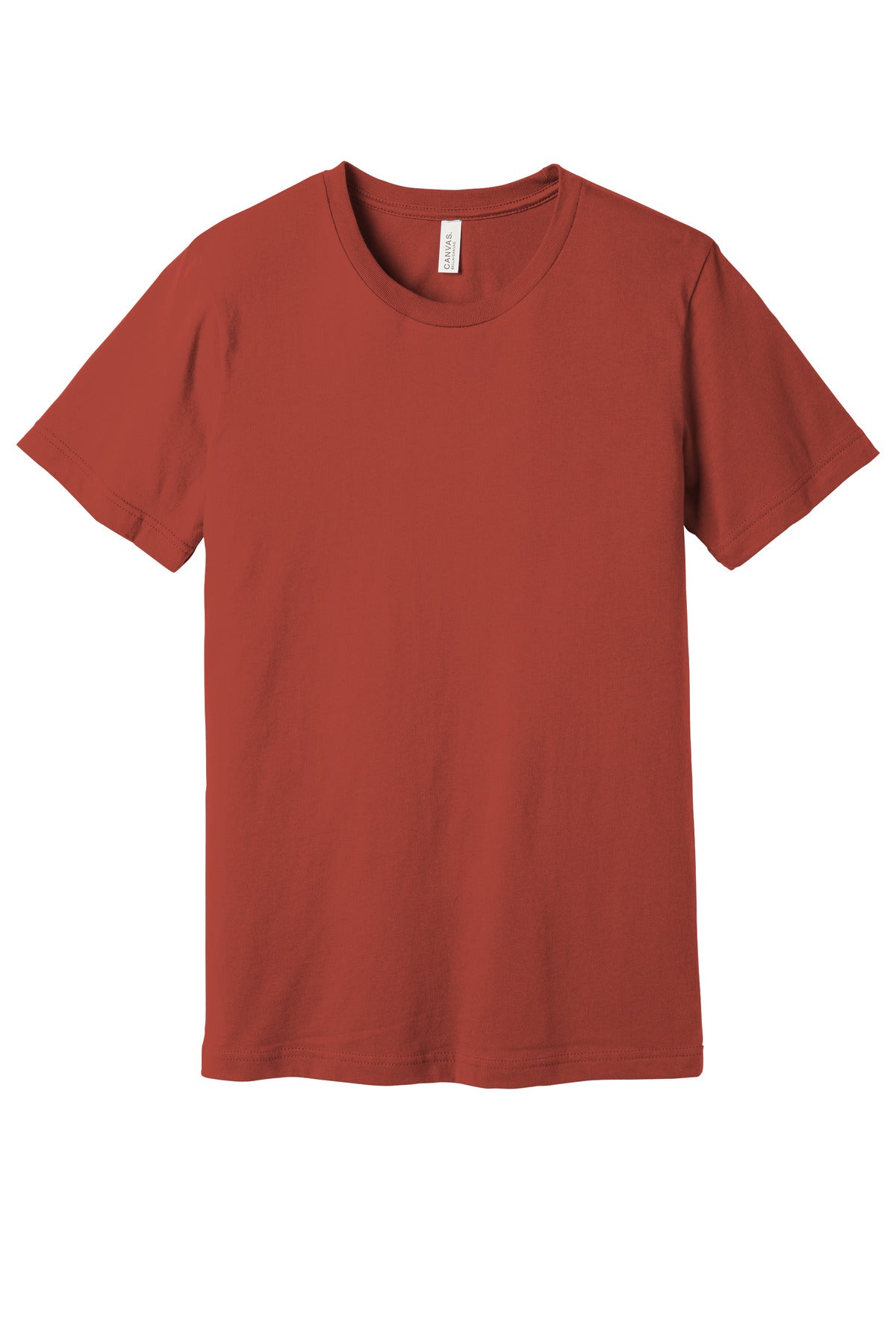 BELLA+CANVAS  Unisex Jersey Short Sleeve Tee. BC3001 - Rust