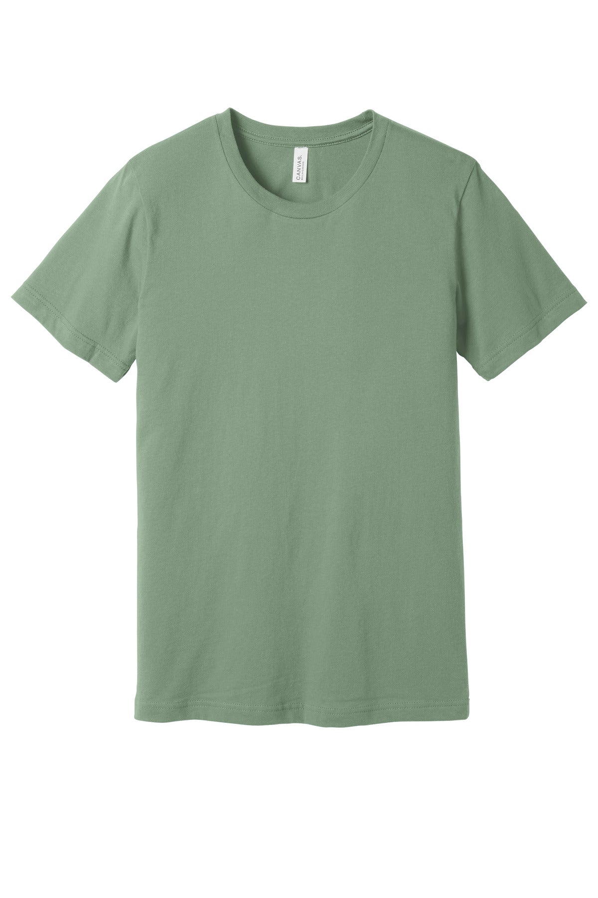 BELLA+CANVAS  Unisex Jersey Short Sleeve Tee. BC3001 - Sage