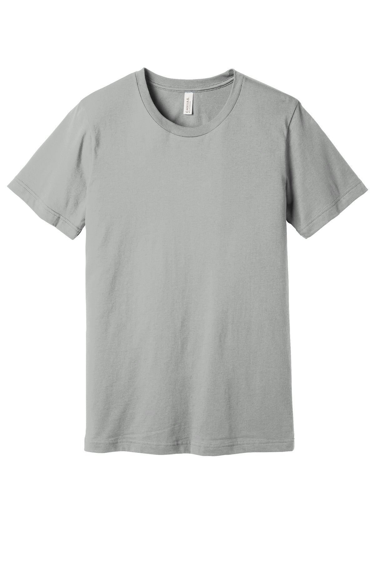 BELLA+CANVAS  Unisex Jersey Short Sleeve Tee. BC3001 - Silver