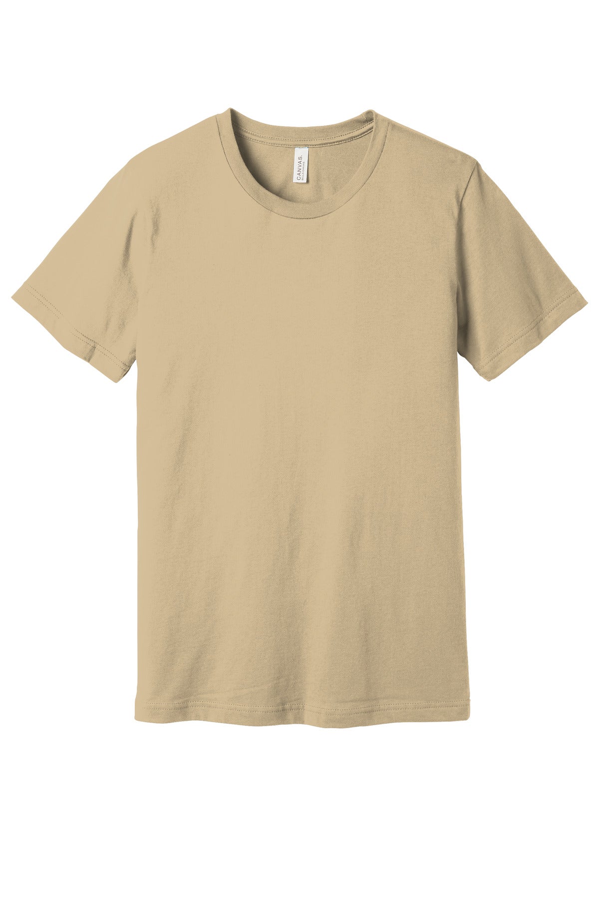 BELLA+CANVAS  Unisex Jersey Short Sleeve Tee. BC3001 - Soft Cream