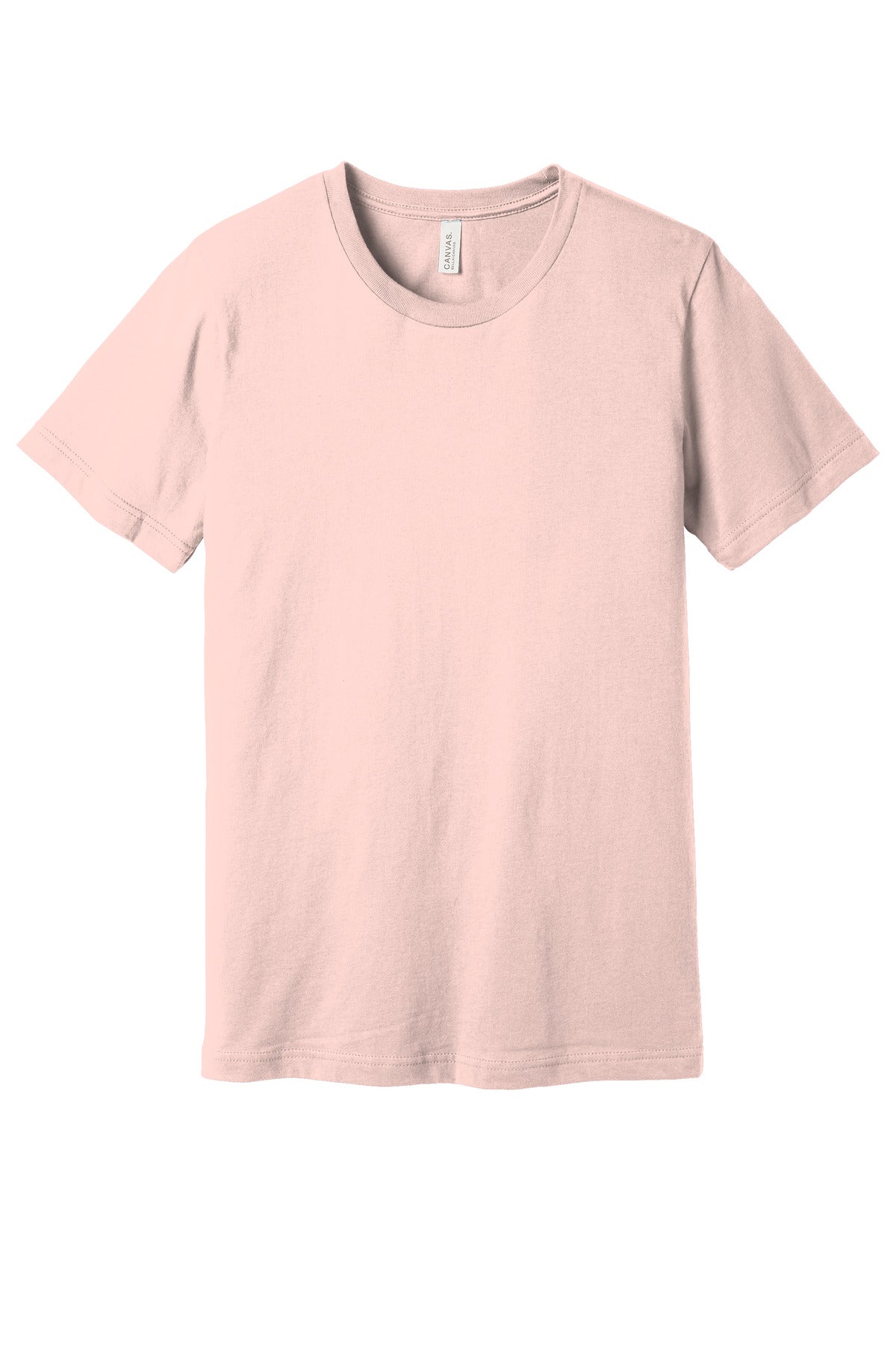 BELLA+CANVAS  Unisex Jersey Short Sleeve Tee. BC3001 - Soft Pink