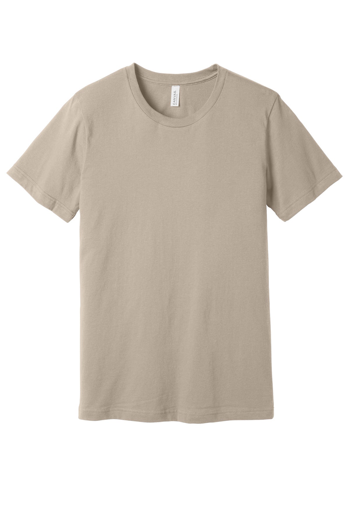 BELLA+CANVAS  Unisex Jersey Short Sleeve Tee. BC3001 - Tan