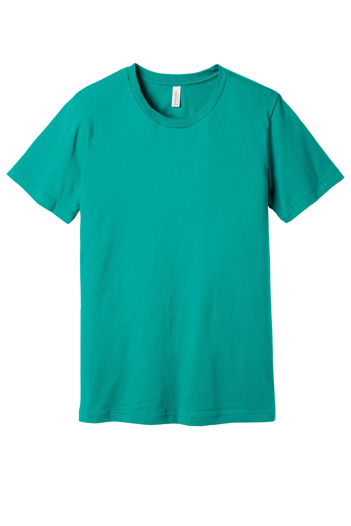 BELLA+CANVAS  Unisex Jersey Short Sleeve Tee. BC3001 - Teal