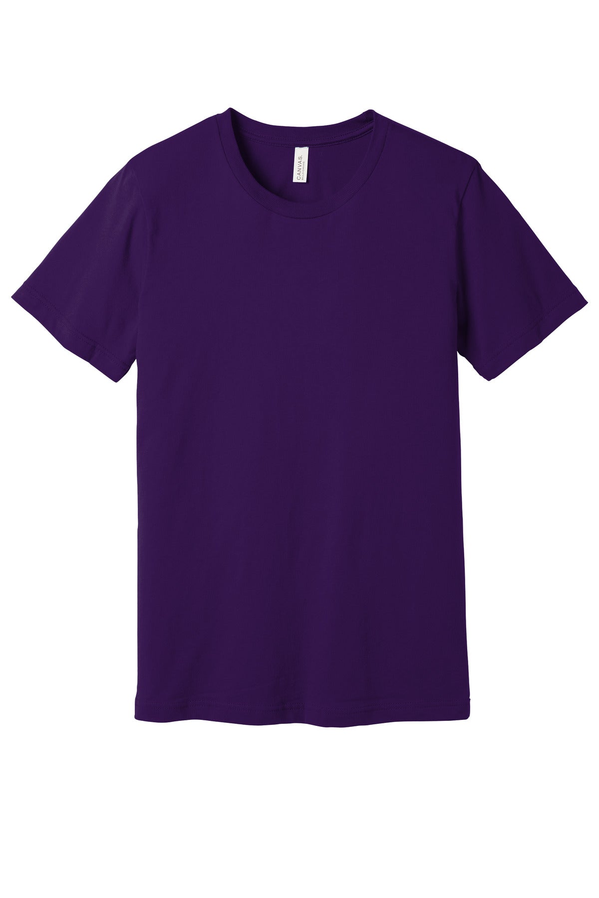 BELLA+CANVAS  Unisex Jersey Short Sleeve Tee. BC3001 - Team Purple