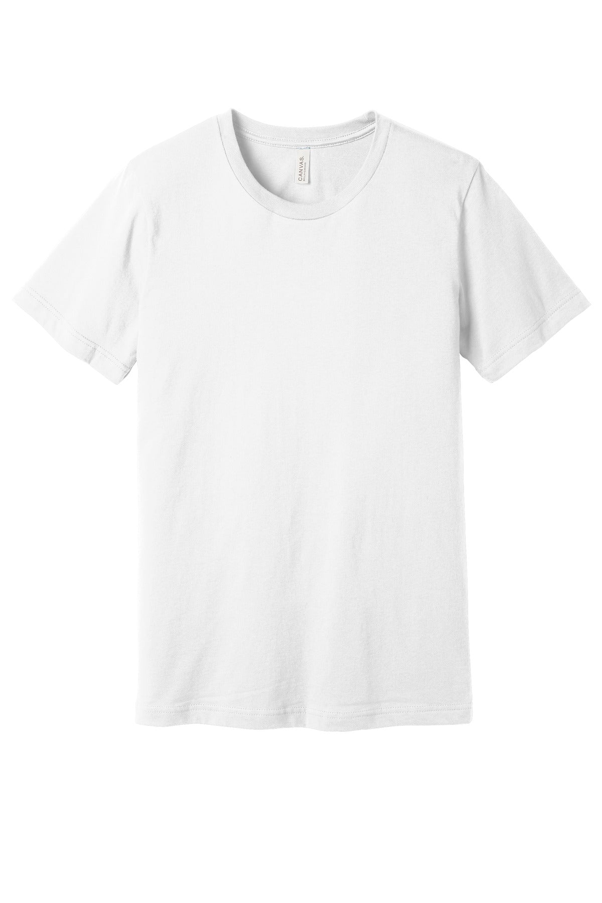 BELLA+CANVAS  Unisex Jersey Short Sleeve Tee. BC3001 - White