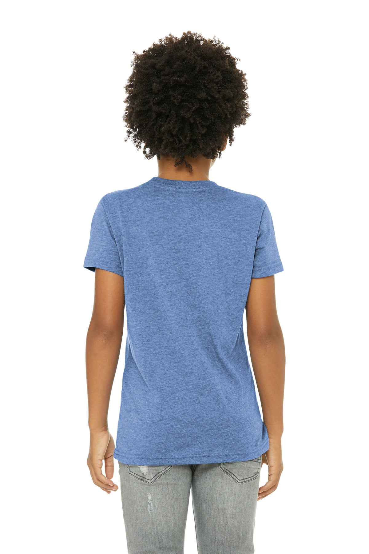 BELLA+CANVAS  Youth Triblend Short Sleeve Tee. BC3413Y