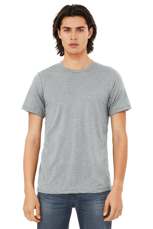 BELLA+CANVAS  Unisex Triblend Short Sleeve Tee. BC3413 - Athletic Grey Triblend
