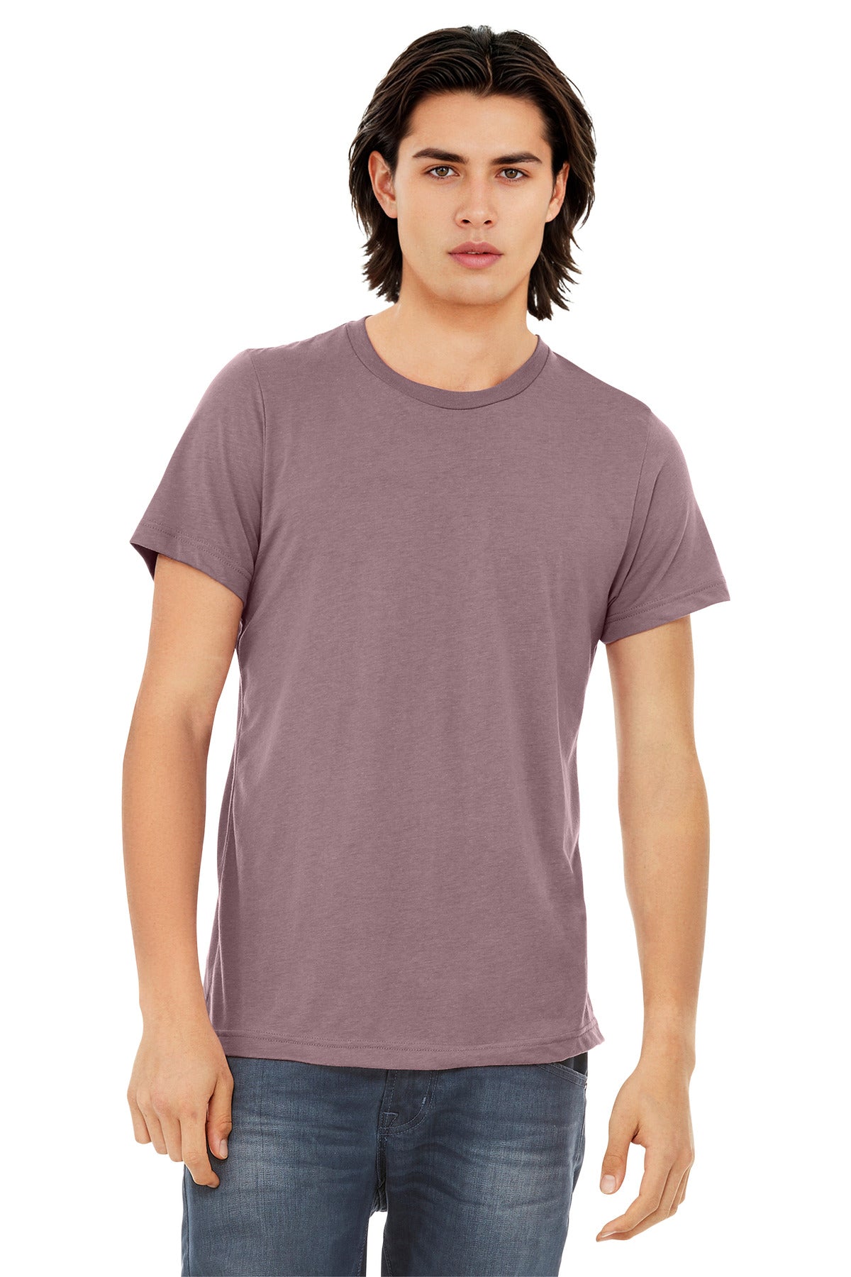 BELLA+CANVAS  Unisex Triblend Short Sleeve Tee. BC3413 - Orchid Triblend