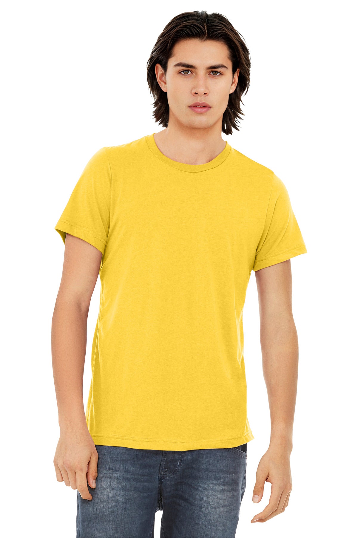 BELLA+CANVAS  Unisex Triblend Short Sleeve Tee. BC3413 - Yellow Gold Triblend