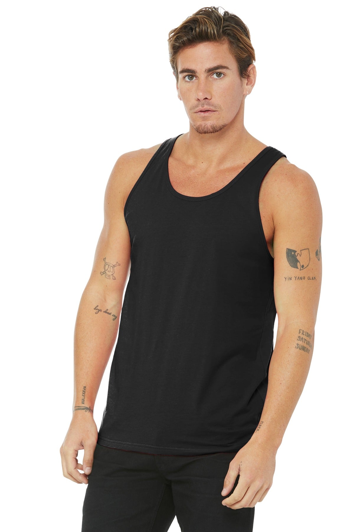 BELLA+CANVAS  Unisex Jersey Tank. BC3480 - Black