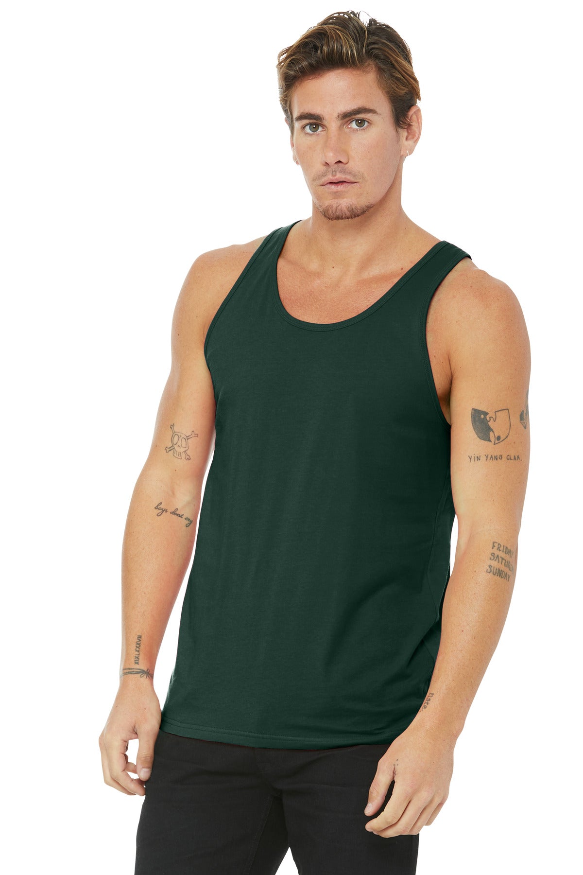 BELLA+CANVAS  Unisex Jersey Tank. BC3480 - Forest