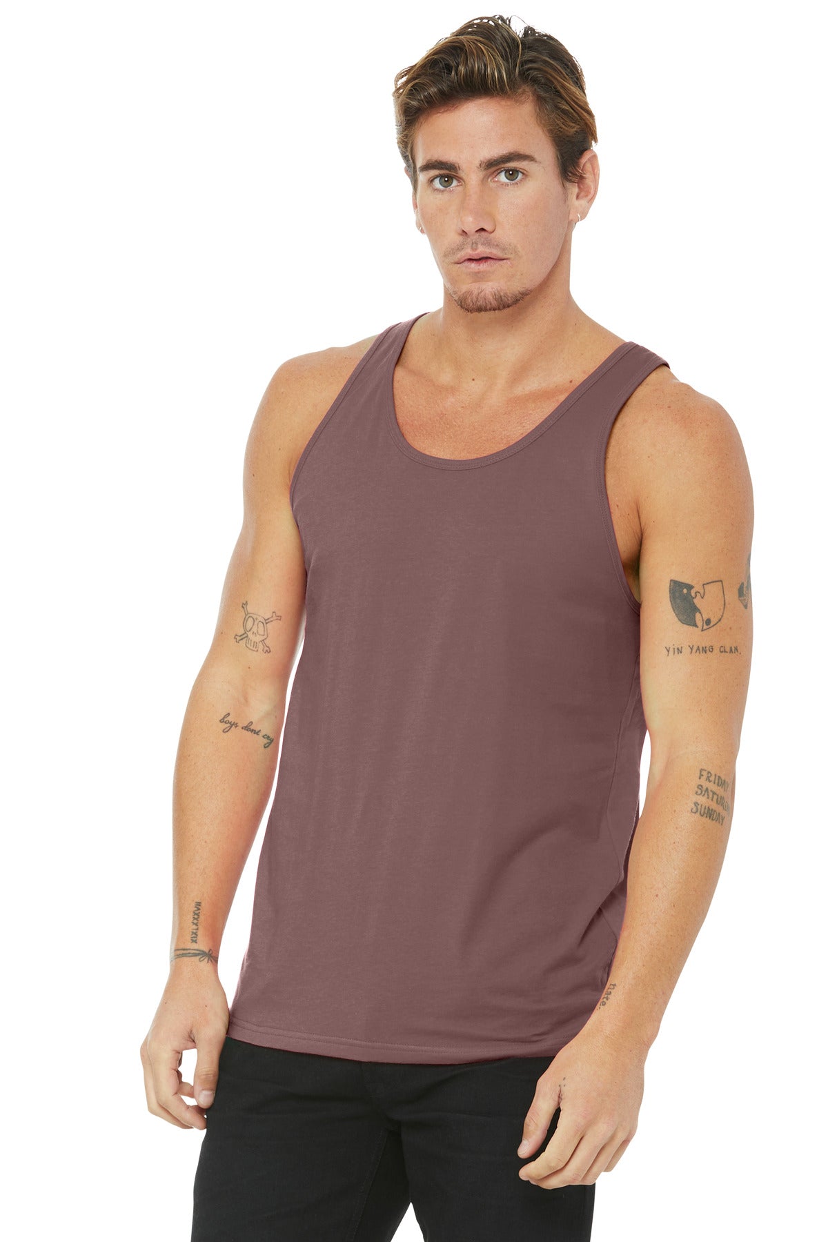 BELLA+CANVAS  Unisex Jersey Tank. BC3480 - Mauve