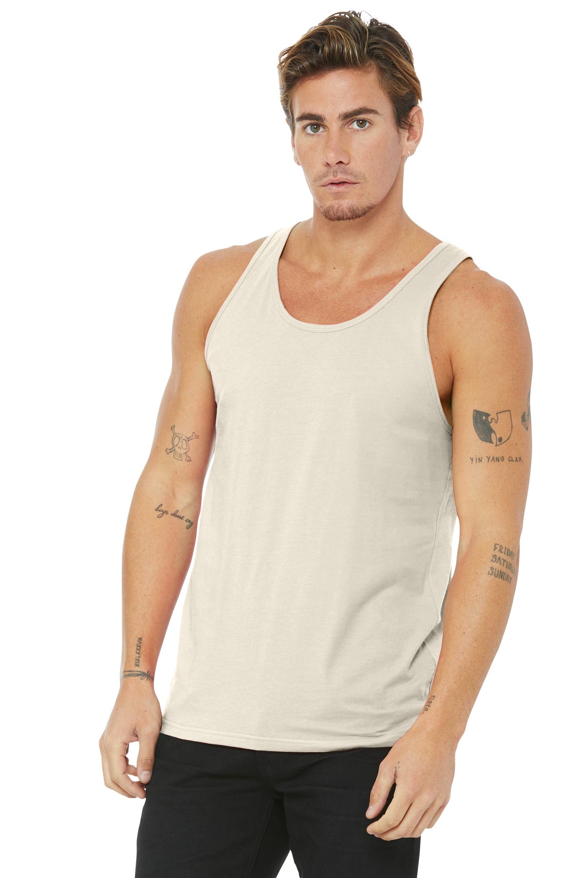 BELLA+CANVAS  Unisex Jersey Tank. BC3480 - Natural