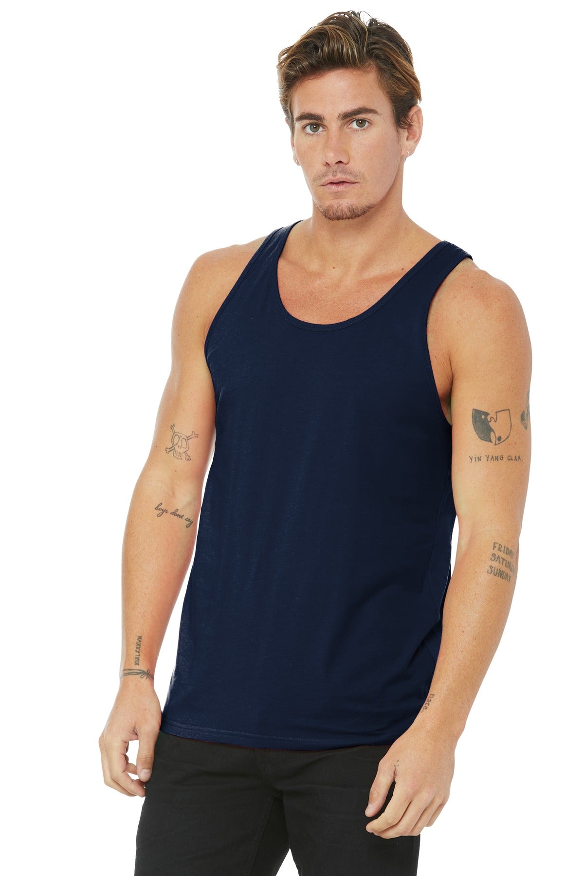 BELLA+CANVAS  Unisex Jersey Tank. BC3480 - Navy