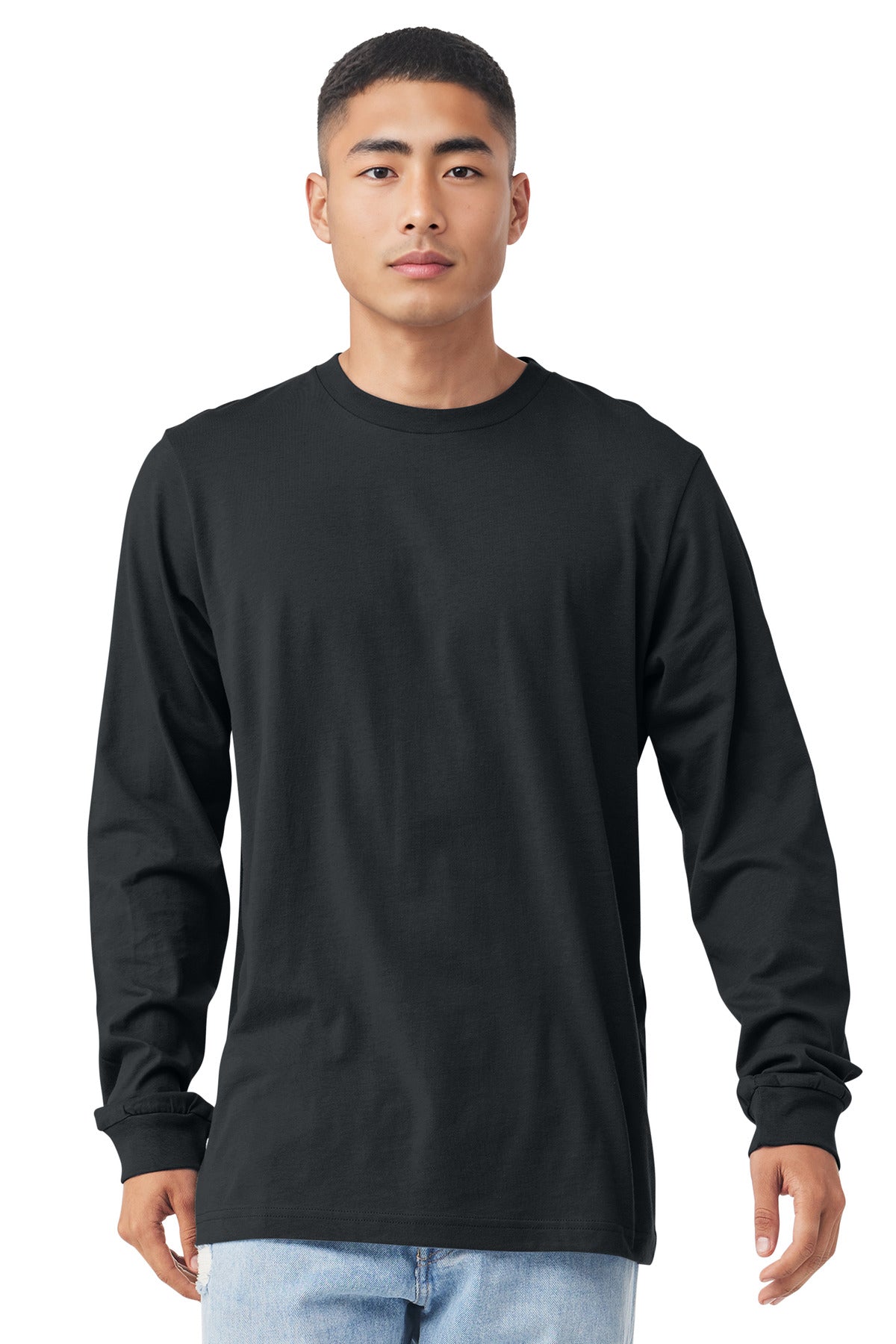 BELLA+CANVAS  Unisex Jersey Long Sleeve Tee. BC3501 - Dark Grey
