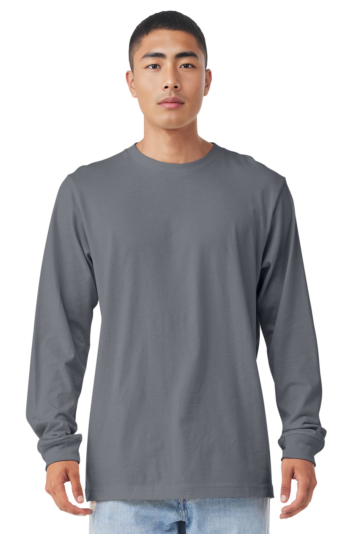BELLA+CANVAS  Unisex Jersey Long Sleeve Tee. BC3501 - Storm