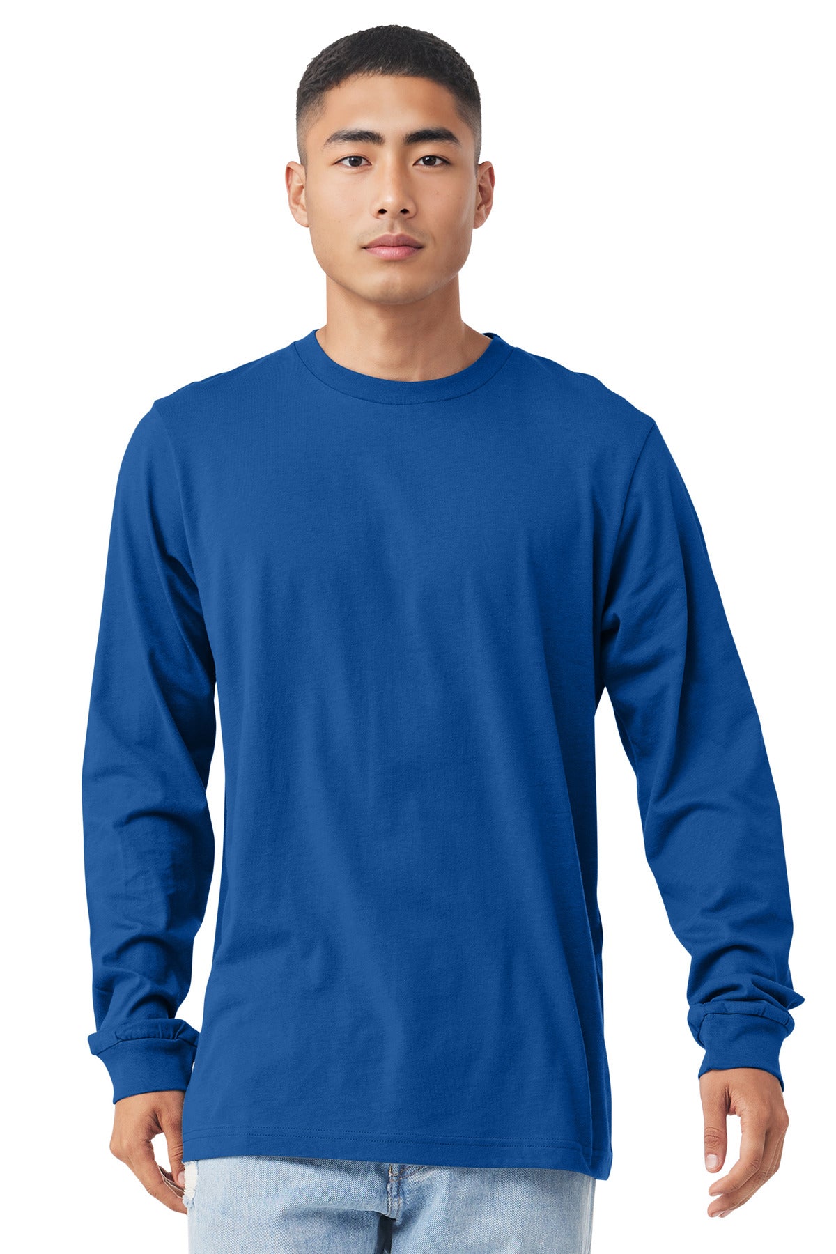 BELLA+CANVAS  Unisex Jersey Long Sleeve Tee. BC3501 - True Royal