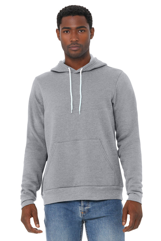 BELLA+CANVAS  Unisex Sponge Fleece Pullover Hoodie. BC3719 - Athletic Heather