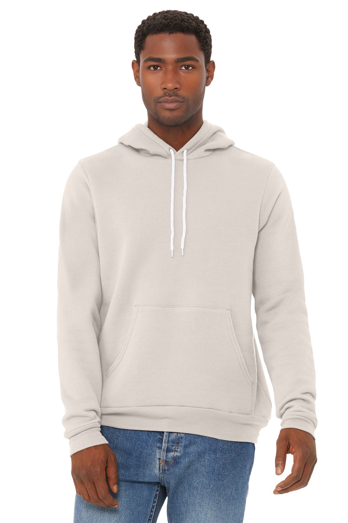 BELLA+CANVAS  Unisex Sponge Fleece Pullover Hoodie. BC3719 - Heather Dust