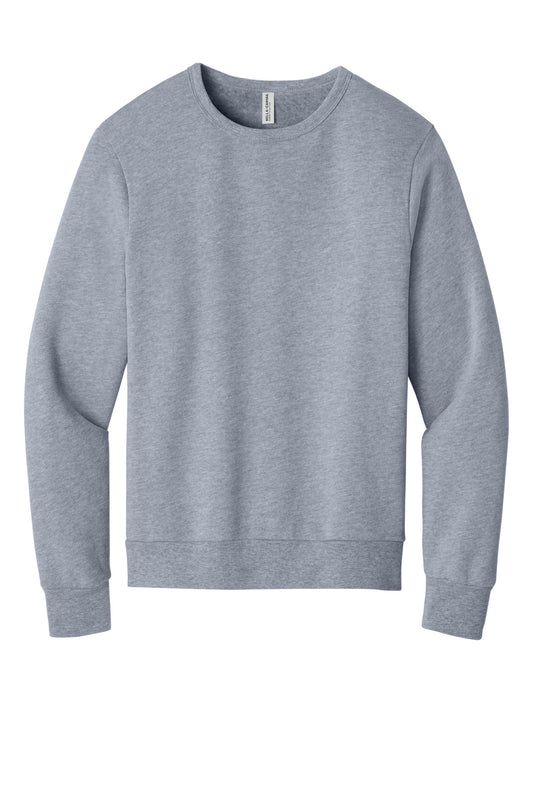 BELLA+CANVAS Unisex Sponge Fleece Classic Crewneck Sweatshirt BC3911 - Athletic Heather