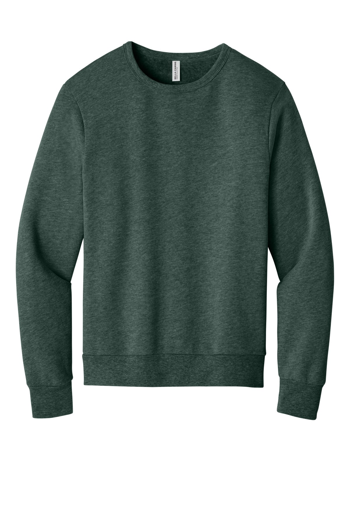 BELLA+CANVAS Unisex Sponge Fleece Classic Crewneck Sweatshirt BC3911 - Heather Forest