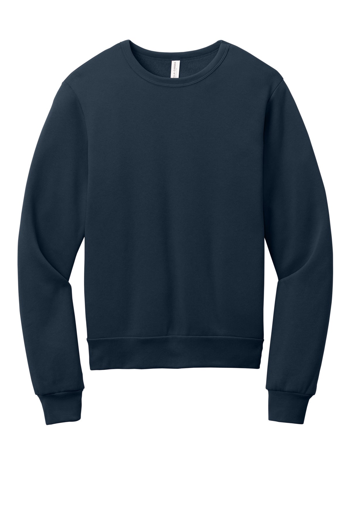 BELLA+CANVAS Unisex Sponge Fleece Classic Crewneck Sweatshirt BC3911 - Navy
