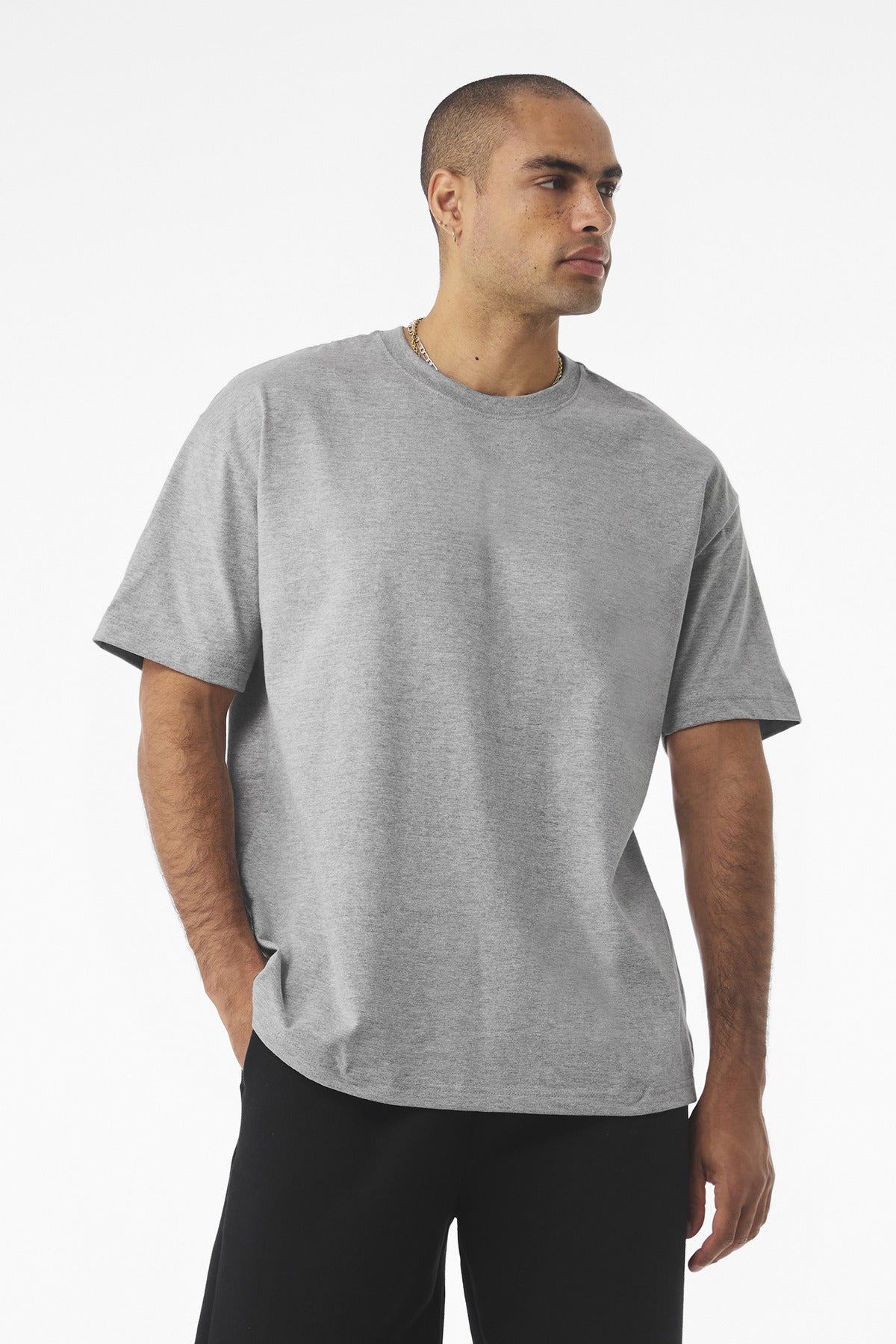 BELLA+CANVAS Unisex 7.5-Ounce Heavyweight Tee BC4610 - Athletic Heather