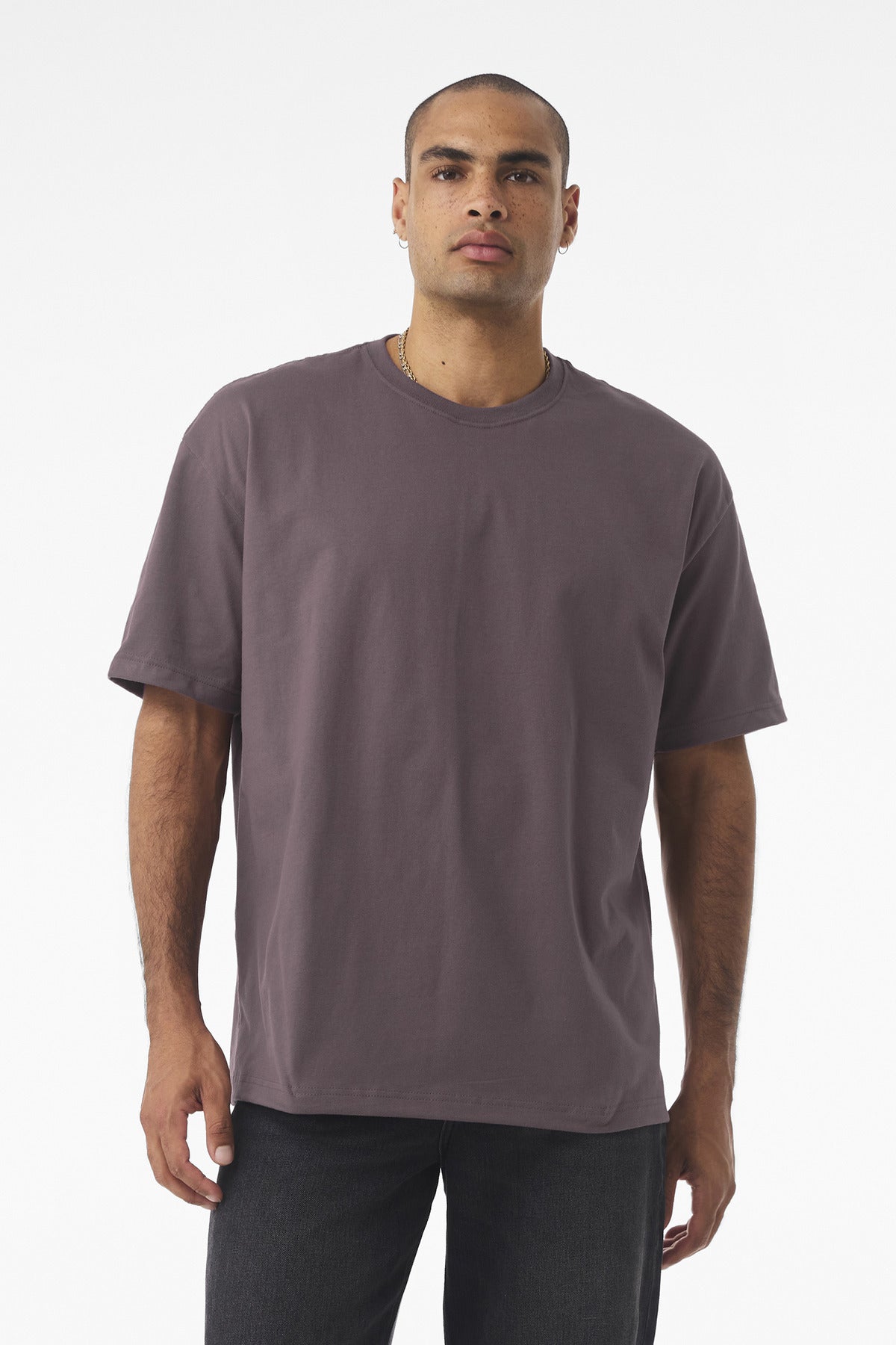 BELLA+CANVAS Unisex 7.5-Ounce Heavyweight Tee BC4610 - Purple Storm