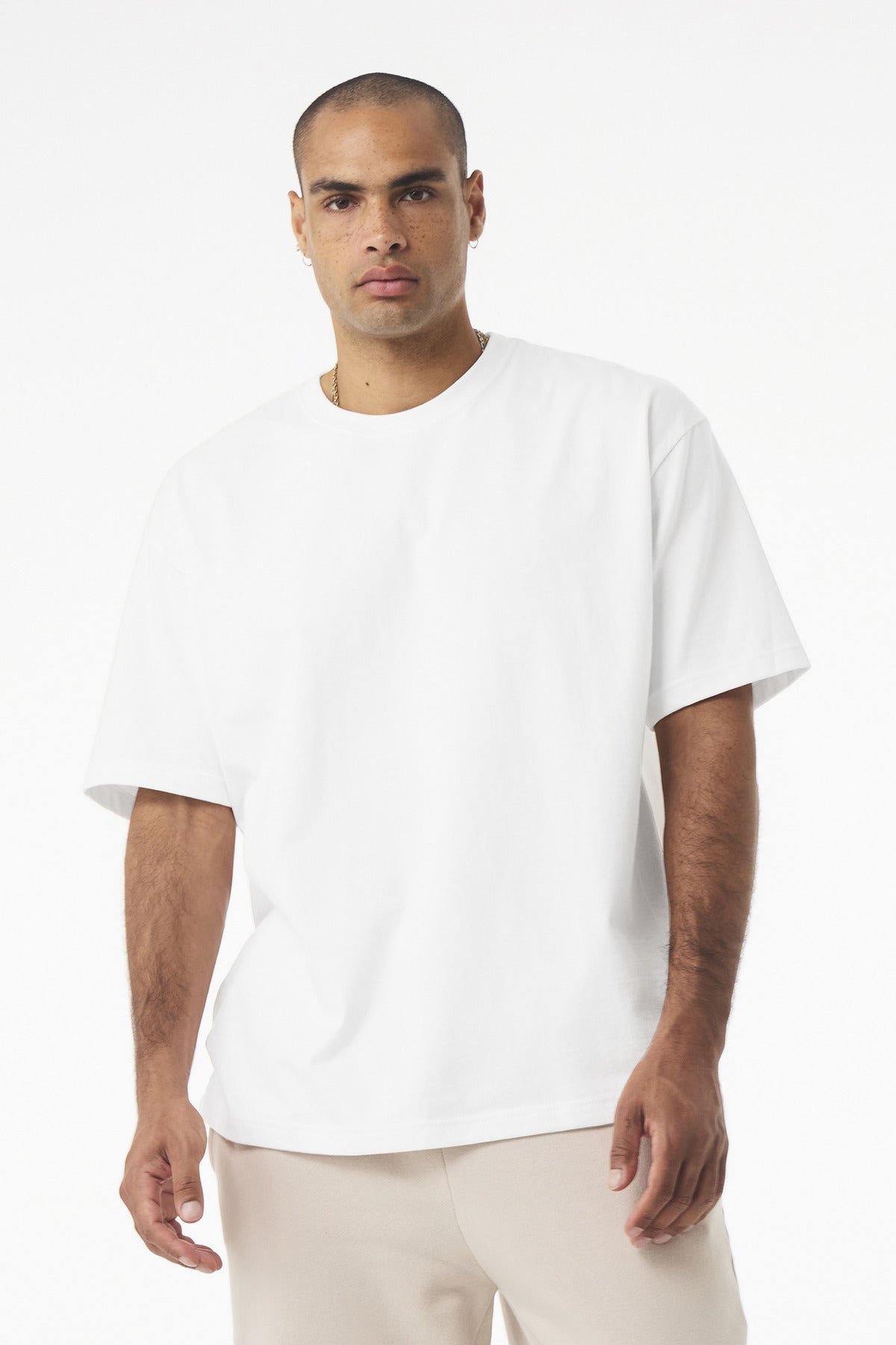 BELLA+CANVAS Unisex 7.5-Ounce Heavyweight Tee BC4610 - White