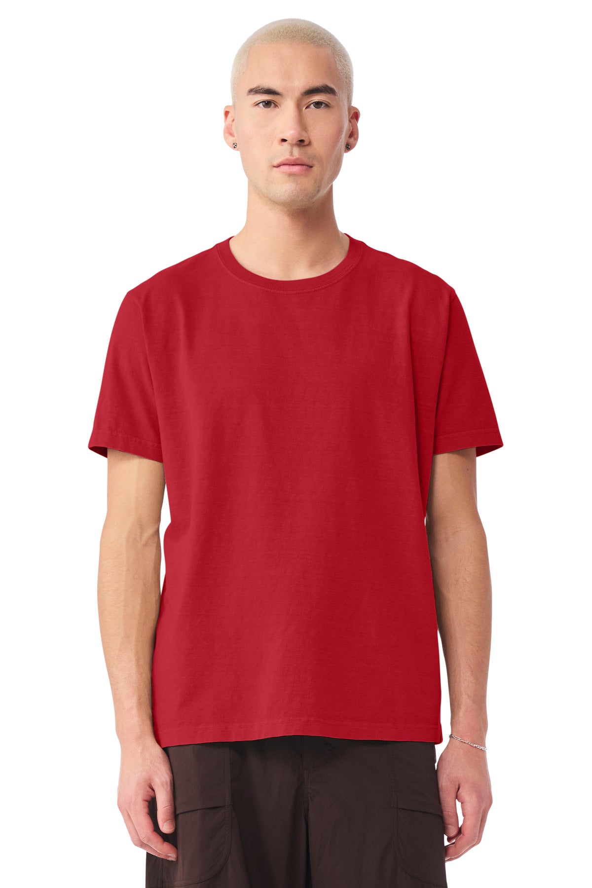 BELLA+CANVAS Unisex Heavyweight Garment-Dyed Tee BC4810GD - Pop Red