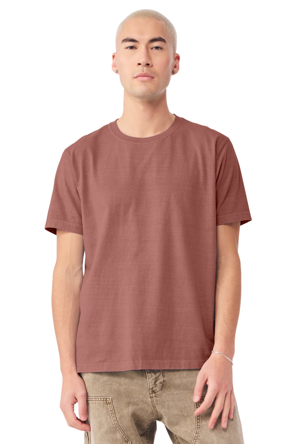 BELLA+CANVAS Unisex Heavyweight Garment-Dyed Tee BC4810GD - Washed Chestnut
