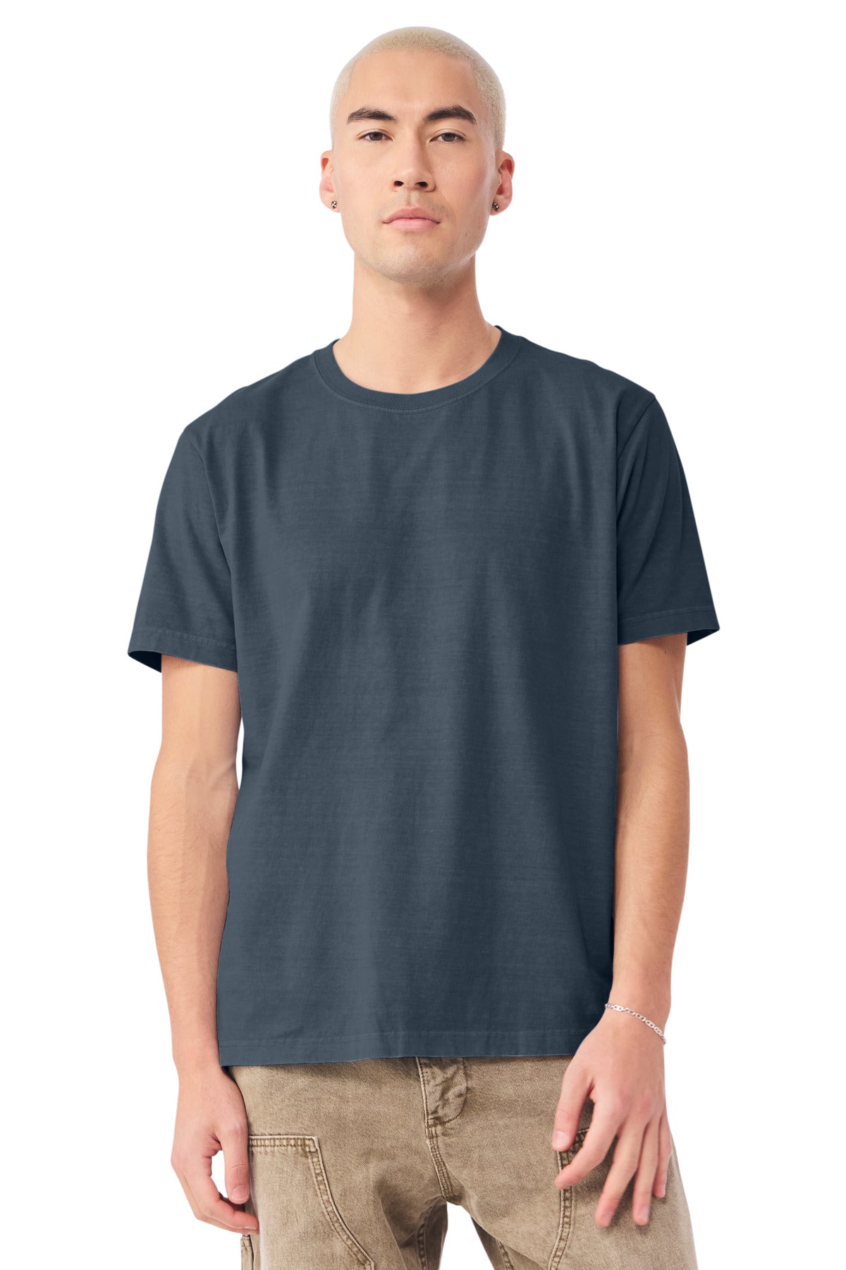 BELLA+CANVAS Unisex Heavyweight Garment-Dyed Tee BC4810GD - Washed Navy