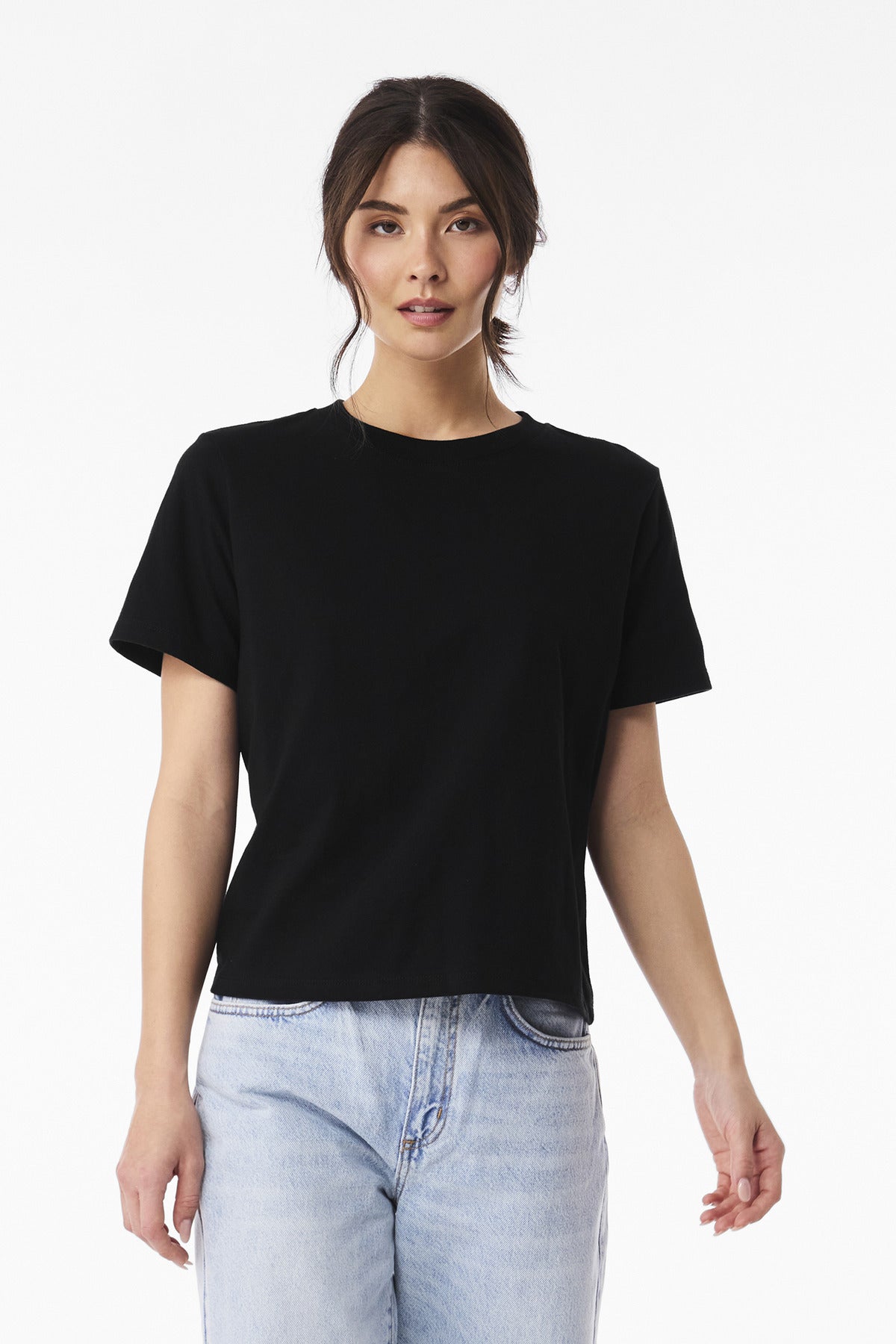 BELLA+CANVAS Women's 6-Ounce Heavyweight Tee BC6110 - Black