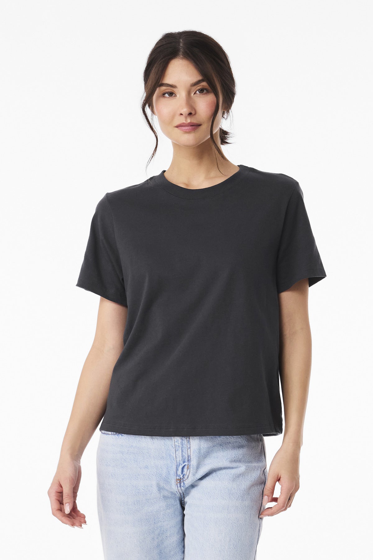 BELLA+CANVAS Women's 6-Ounce Heavyweight Tee BC6110 - Dark Grey