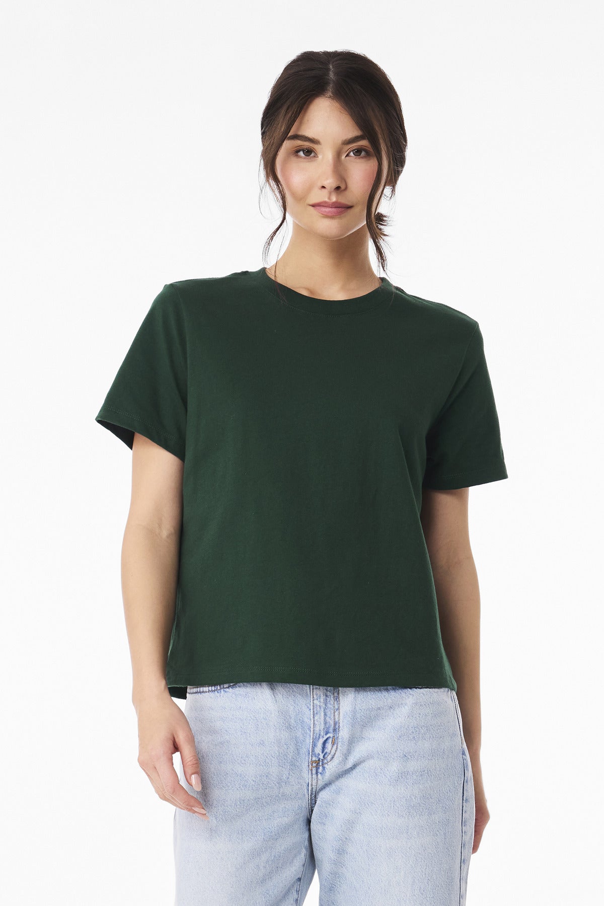 BELLA+CANVAS Women's 6-Ounce Heavyweight Tee BC6110 - Forest