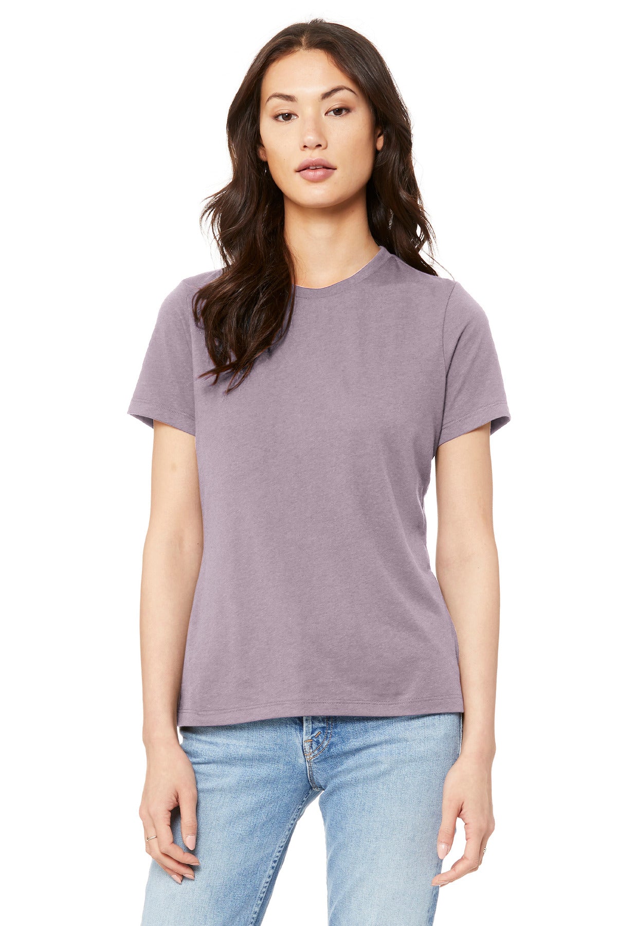 BELLA+CANVAS  Women's Relaxed Jersey Short Sleeve Tee. BC6400 - Orchid