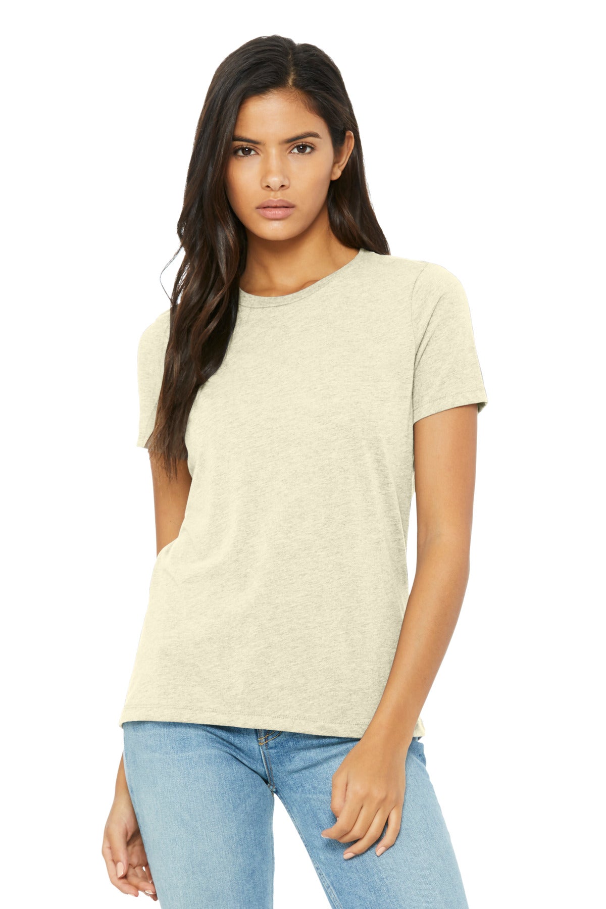 BELLA+CANVAS Women's Relaxed Triblend Tee BC6413 - Oatmeal Triblend