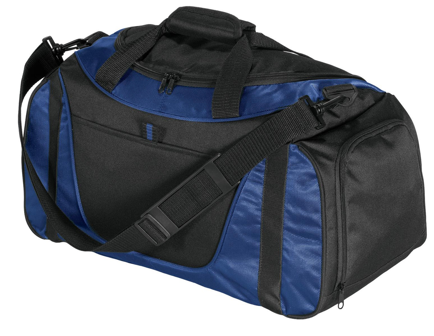 Port Authority - Small Two-Tone Duffel. BG1040 - Navy/ Black