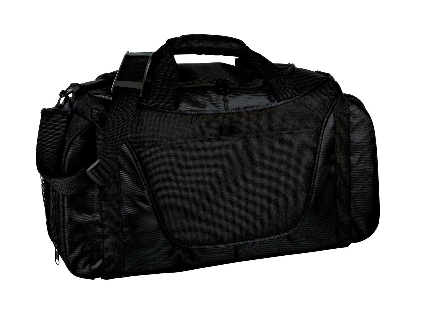 Port Authority Medium Two-Tone Duffel. BG1050 - Black/ Black