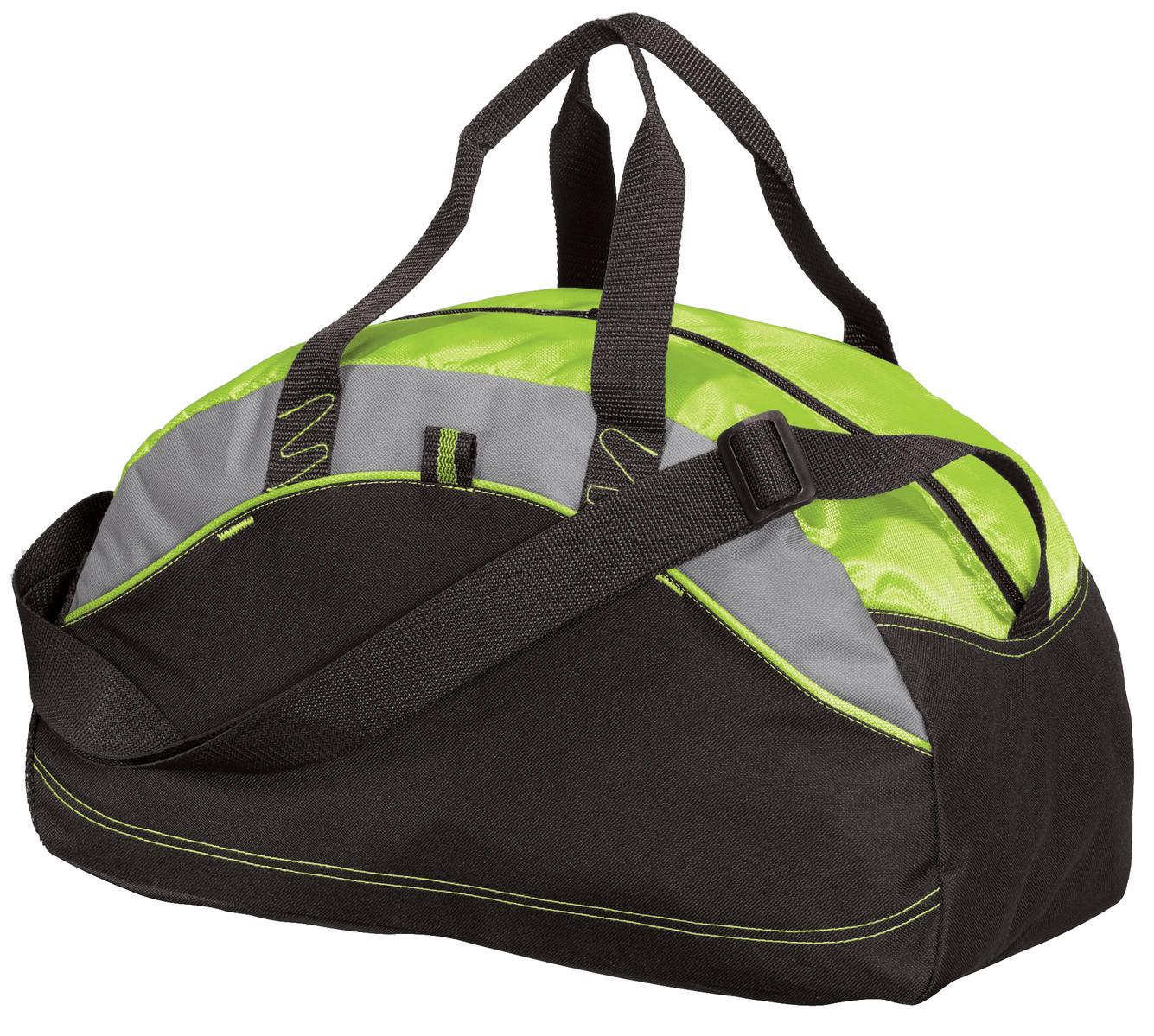Port Authority - Medium Contrast Duffel. BG1070 - Lime