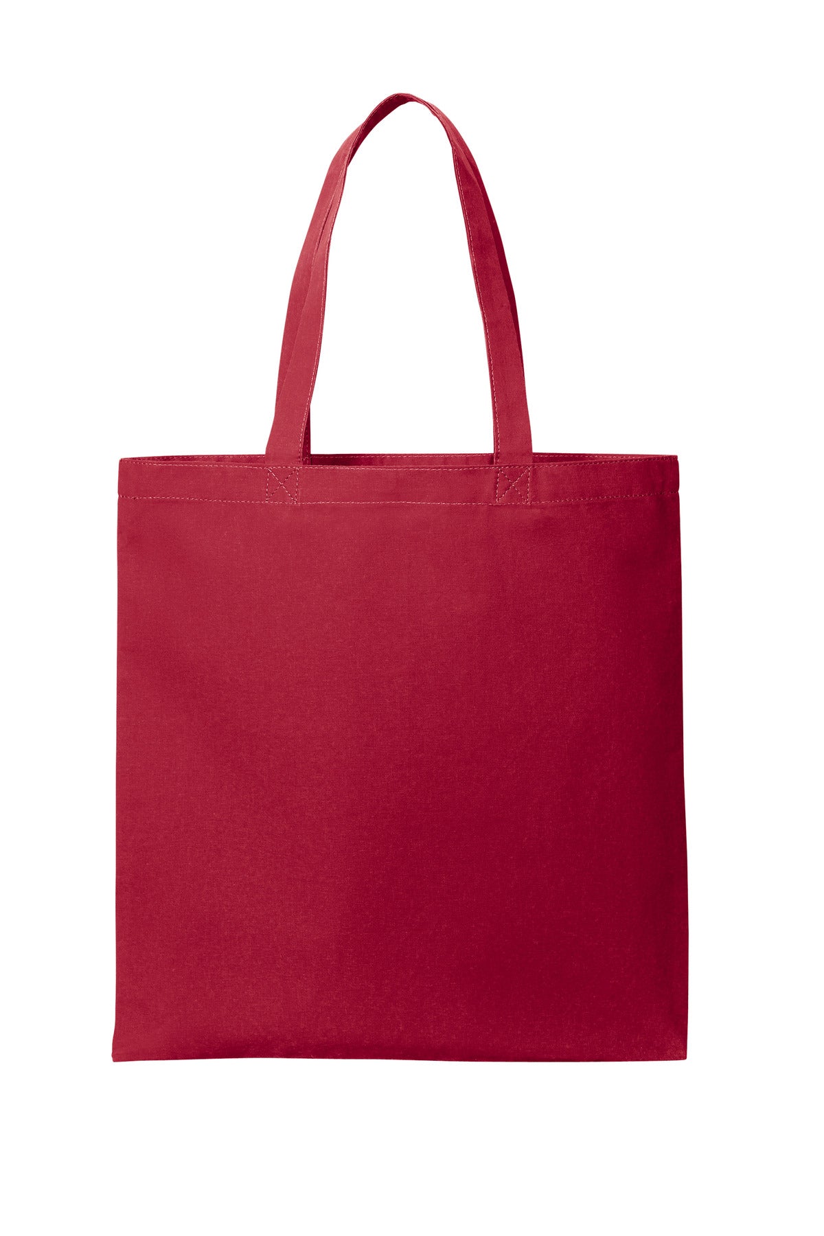 Port Authority Core Cotton Tote BG1500 - Deep Red