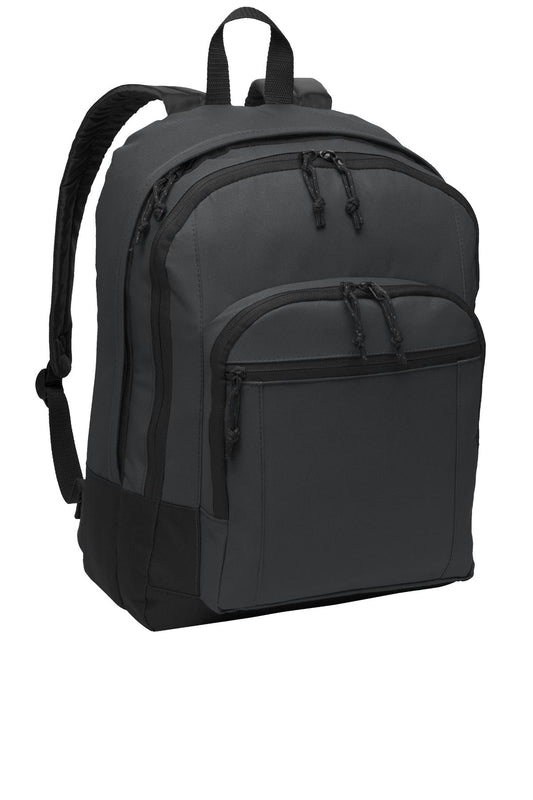 Port Authority Basic Backpack. BG204 - Dark Charcoal