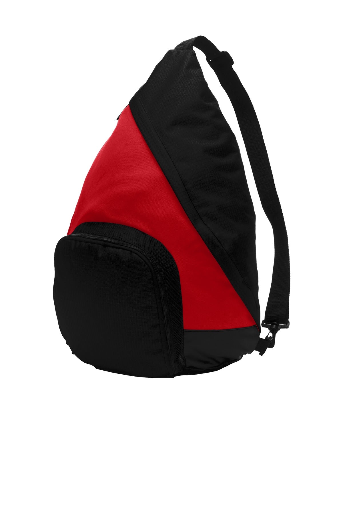 Port Authority Active Sling Pack. BG206 - True Red/ Black