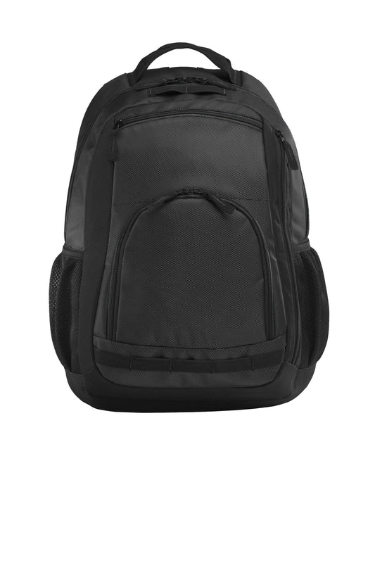 Port Authority Xtreme Backpack. BG207 - Dark Grey/ Black/ Black