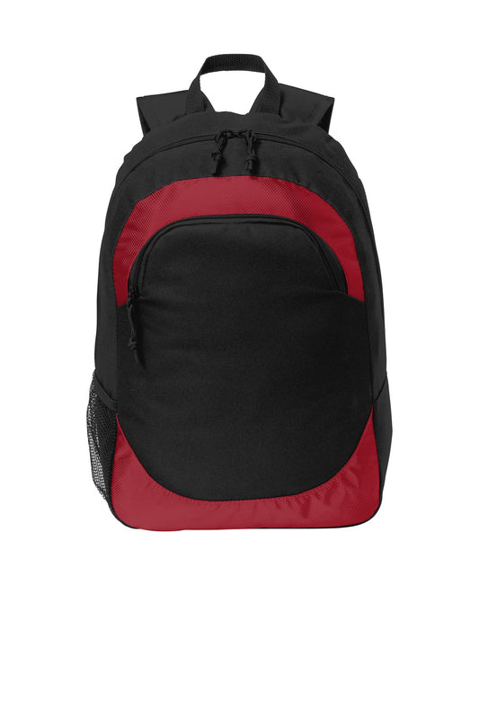 Port Authority  Circuit Backpack. BG217 - Rich Red/ Black