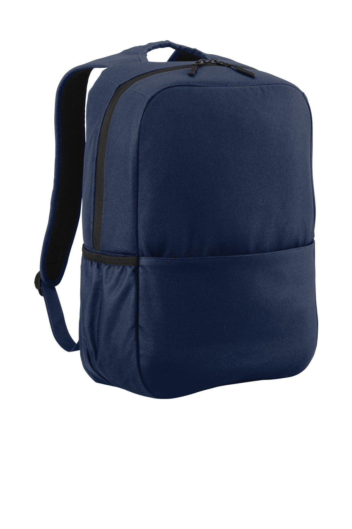 Port Authority  Access Square Backpack. BG218 - River Blue Navy