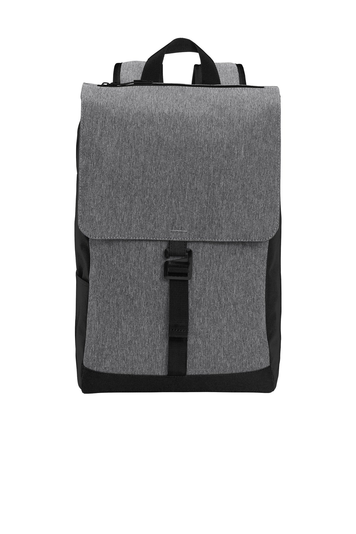 Port Authority  Access Rucksack. BG219 - Heather Grey/ Black