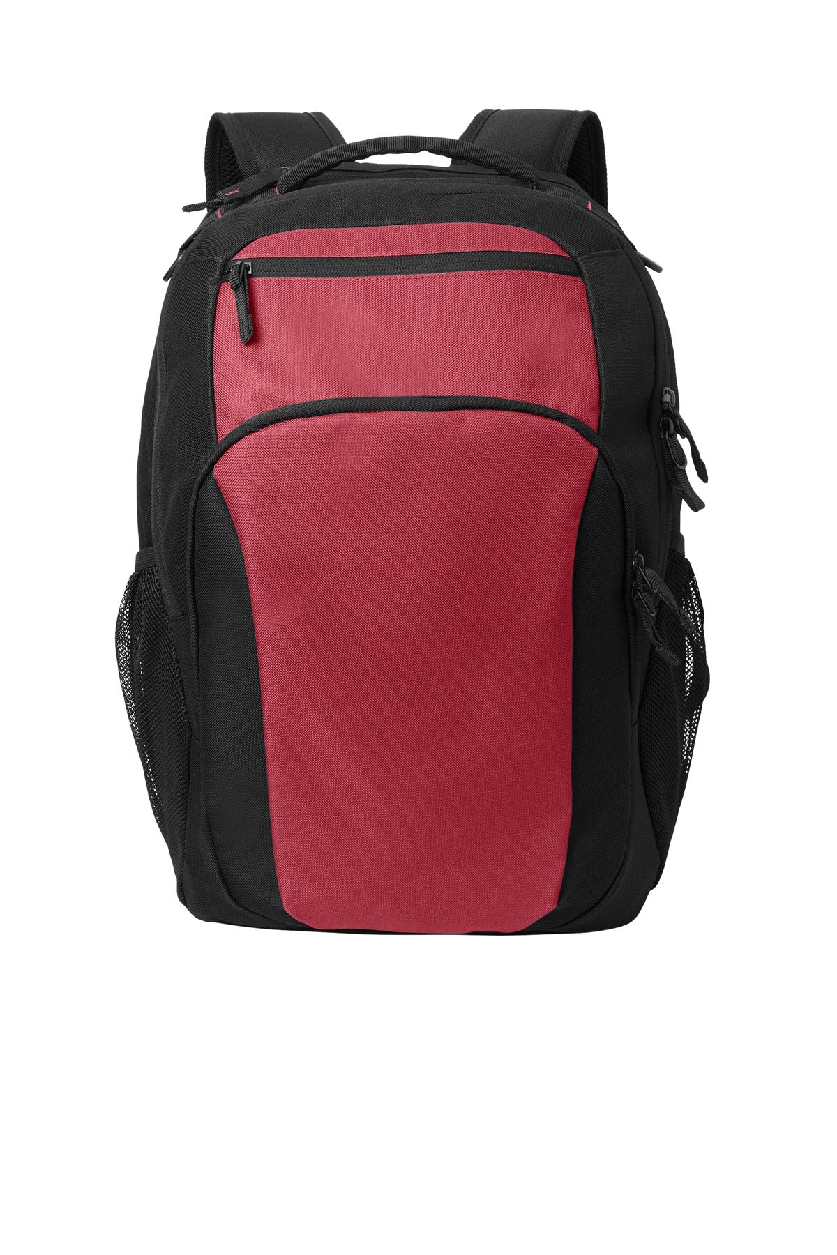 Port Authority Transport Backpack BG232 - Rich Red/ Black