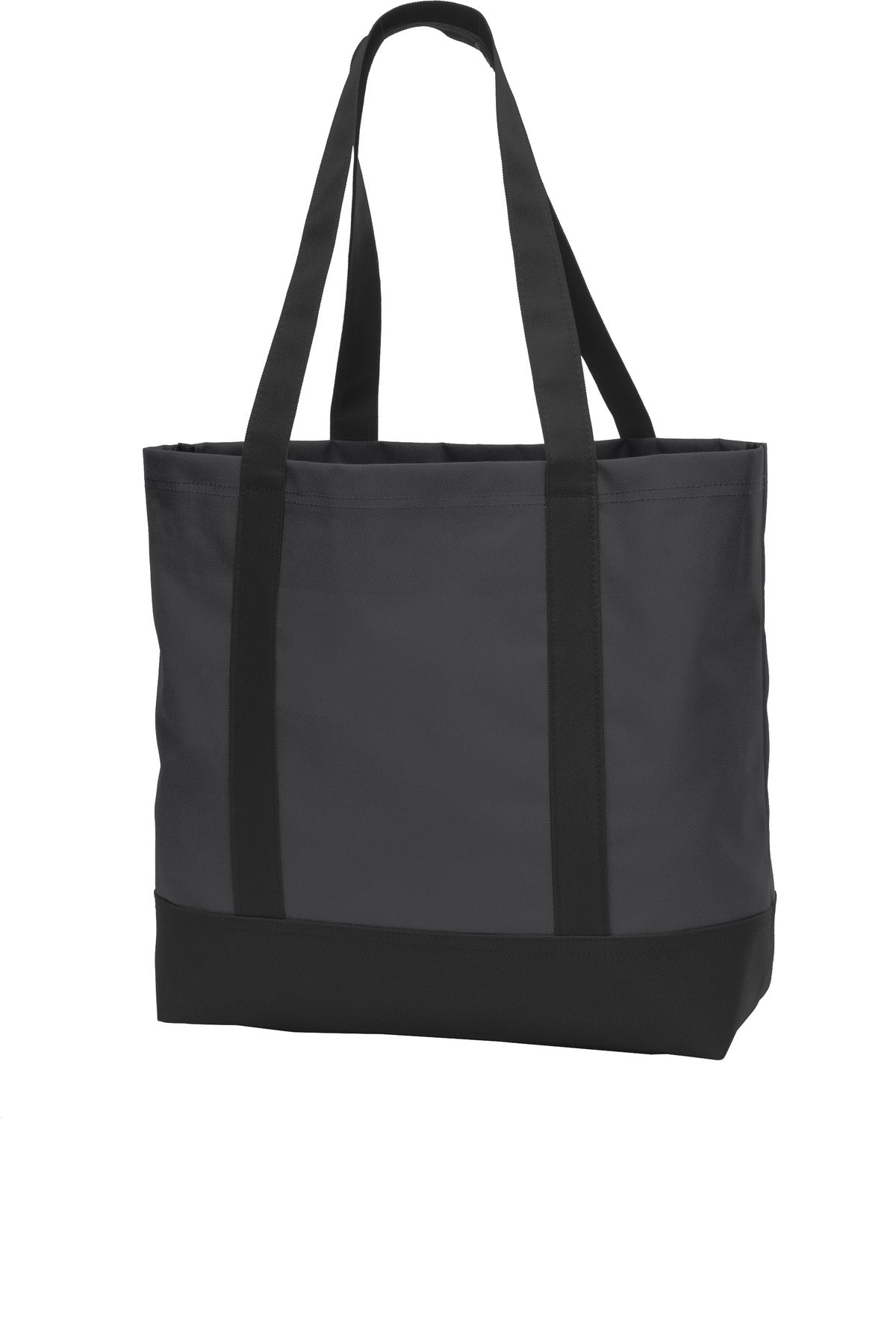 Port Authority Day Tote. BG406 - Dark Charcoal/ Black